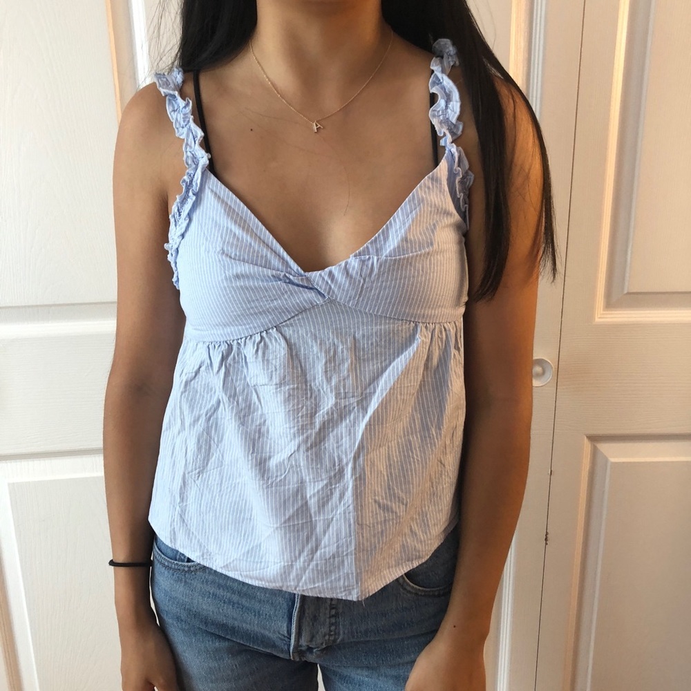 cute zara tank top